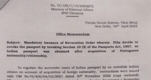 MEA to also accept revocation certificate as alternative document for OCI card applications