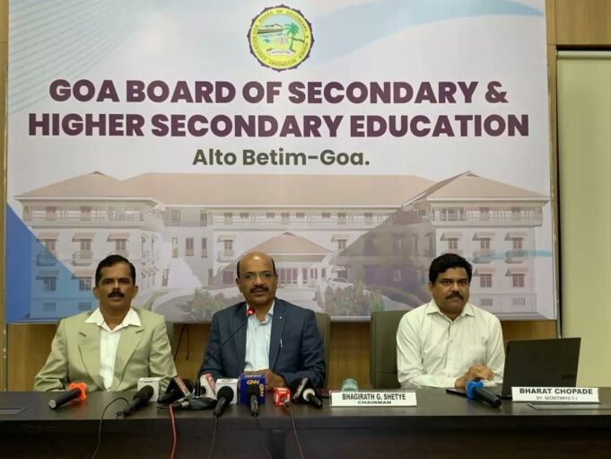 At 84.99 % Goa Board Std 12th results lowest of past several years; 10.47 % less than last year