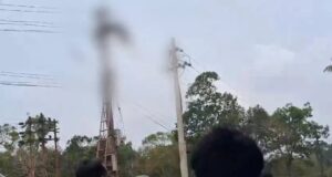 Lineman electrocuted while working on electric pole at Bicholim