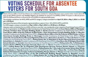 Lok Sabha Polls: Home voting for senior citizens, PwDs and covid patients from April 29 to May 3