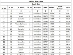 Lok Sabha Polls: South Goa voter count at 5.98 lakh; Women voters outnumber men