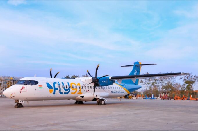 Goa based FLY91 to connect over 50 cities across India in the next 5 years