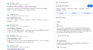Scammers plant online betting ads on Goa govt websites