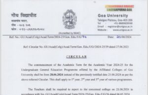 GU colleges to commence academic year from June 28