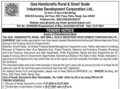 Goa Handicrafts to empanel businesses for supplying products to govt departments