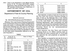 Feedback sought by TCP within 30 days on 15 land conversion applications using 39A