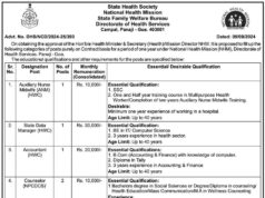 DHS announces 35 contract basis vacancies under National Health Mission