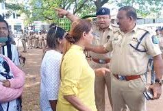 Offence registered against 500 Margao protesters for unlawful assembly and blocking of road