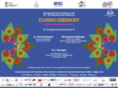 IFFI 2024, Nov 28 -Concluding Day Schedule