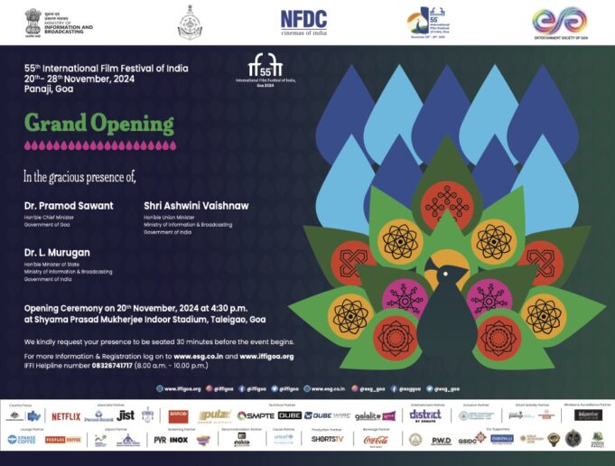 ‘Inclusive’ 55th IFFI to open in Goa with star-studded ceremony today