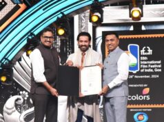 Indian Film Personality of the Year presented to Actor Vikrant Massey at IFFI 2024