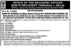 E-Auction of 9 Sattari properties