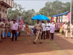 Tension at Navdurga Temple in Marcaim between villagers and priest