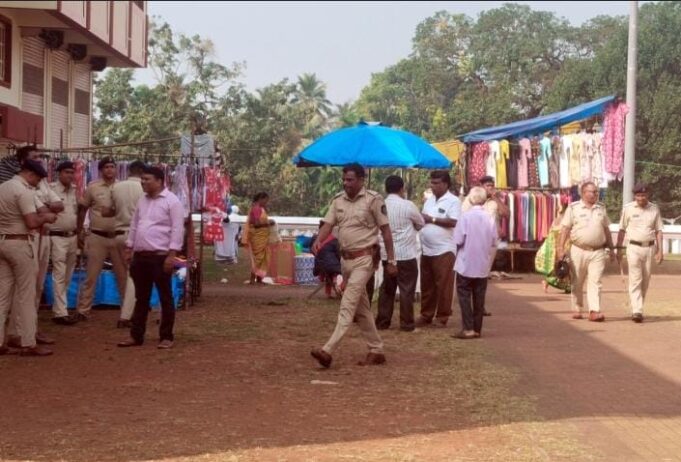 Tension at Navdurga Temple in Marcaim between villagers and priest