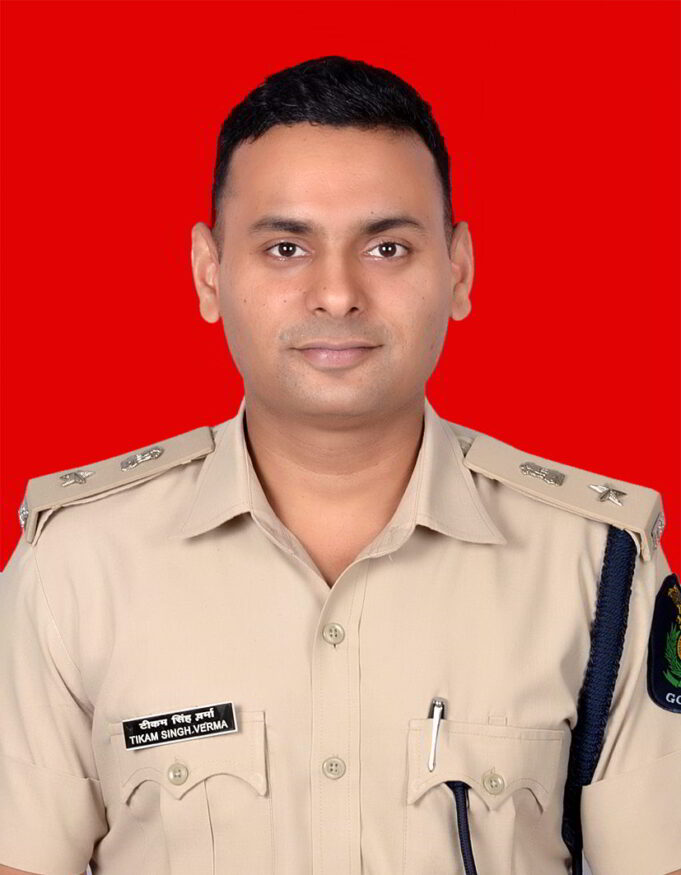 Tikam Singh Verma given charge as SP South Goa