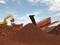Joint site inspection of mining affected areas at Mulgao today