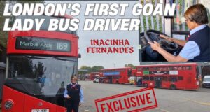 INSPIRING: 65-yrs-old grandmother -Icy Fernandes- drives double decker bus in London for last 17 yrs