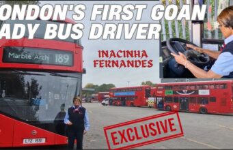 INSPIRING: 65-yrs-old grandmother -Icy Fernandes- drives double decker bus in London for last 17 yrs