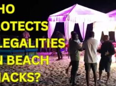 WHO PROTECTS ILLEGALITIES ON BEACH SHACKS?
