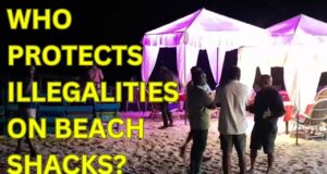 WHO PROTECTS ILLEGALITIES ON BEACH SHACKS?