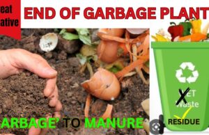 Great Initiative: END OF GARBAGE PLANTS