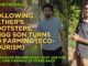 Engineer Son Follow Father’s Path, Embraces Farming in remote village of Neturlim