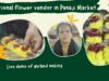 Traditional Flower Vendor in Panaji Market