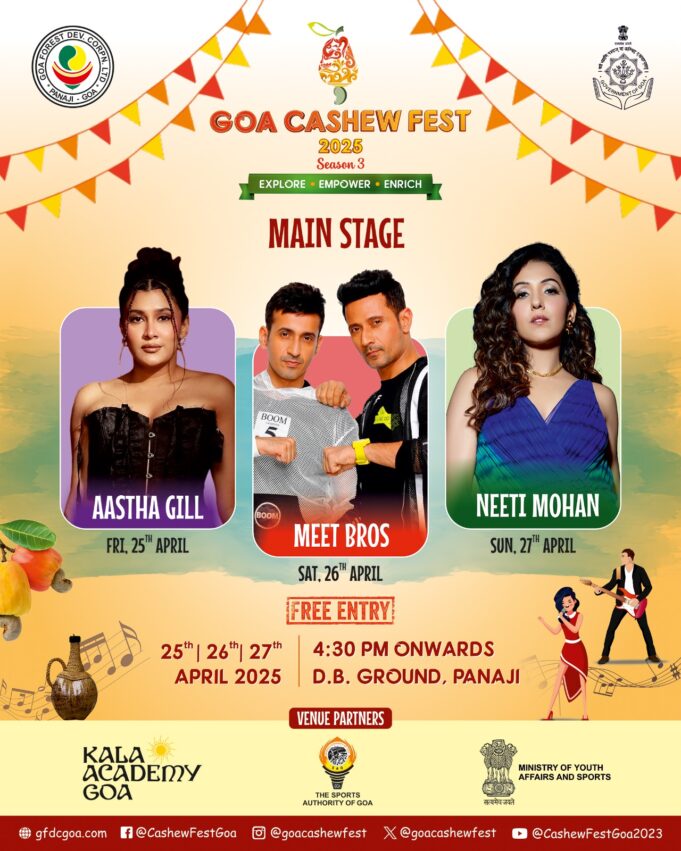 Cashew & culture take centre stage: Goa Cashew Fest returns for season 3 Cashew Fest 2025