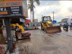 Major water pipeline damaged as Dhuler, Mapusa; residential area inundated