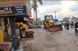 Major water pipeline damaged as Dhuler, Mapusa; residential area inundated