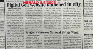 News of News Service launch in Herald on 8/5/2005