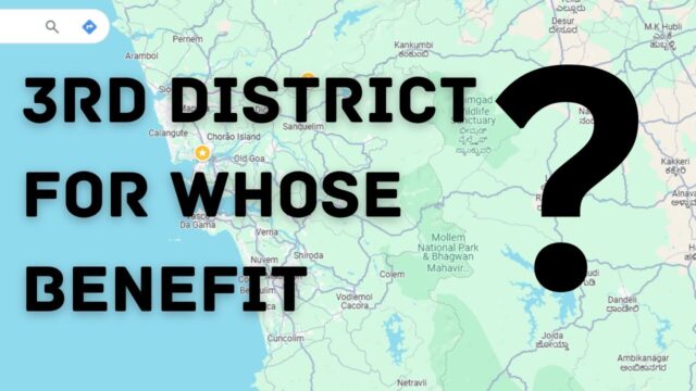 3rd District – For Whose Benefit?
