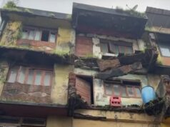 Two balconies of dilapidated Vasco building collapse; No casualties Reported