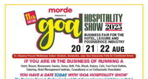 Goa Hospitality Show 2025. Business fair for the Hotel, Leisure and Foodservice Industry on Aug 20, 21, 22 at SPM Stadium Bambolim