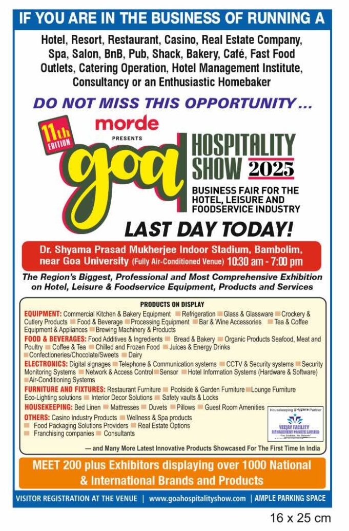 Goa Hospitality Show 2025