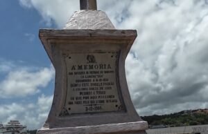 This memorial stands as a testimony to a tragic boat accident that occurred on December 3, 1901
