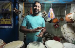 Goan youth continues family business of selling & repairing traditional musical instruments in Borim