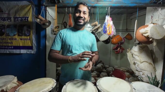 Goan youth continues family business of selling & repairing traditional musical instruments in Borim