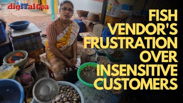 Fish vendor’s frustration over insensitive customers