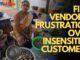 Fish vendor’s frustration over insensitive customers