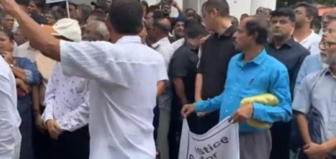 Protest erupts in Panaji demanding justice to social activist Rama Kankonkar