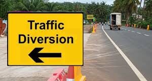 Traffic diversion announced on NH-66 between Succor and Sangolda as elevated corridor work enters critical stage