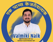Valmiki Naik appointed National Spokesperson of AAP