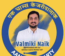 Valmiki Naik appointed National Spokesperson of AAP