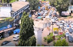 Massive traffic jam at Porvorim–Guirim during PWD road closure trial run