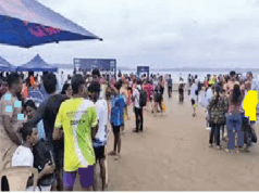 Sports organiser booked for holding unauthorized swimming event at Caranzalem beach