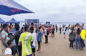 Sports organiser booked for holding unauthorized swimming event at Caranzalem beach