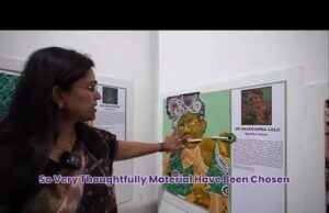 Bharati Vidyapeeth, Pune, presents multi-sensory exhibition of audio-tactile Braille paintings!