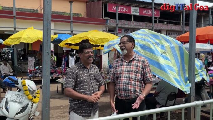 How the Shakuntala Fountain at the center of Mapusa Market signifies the plight of this market