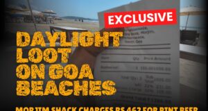 Morjim shack charges exorbitant Rs 462 for pint of Beer